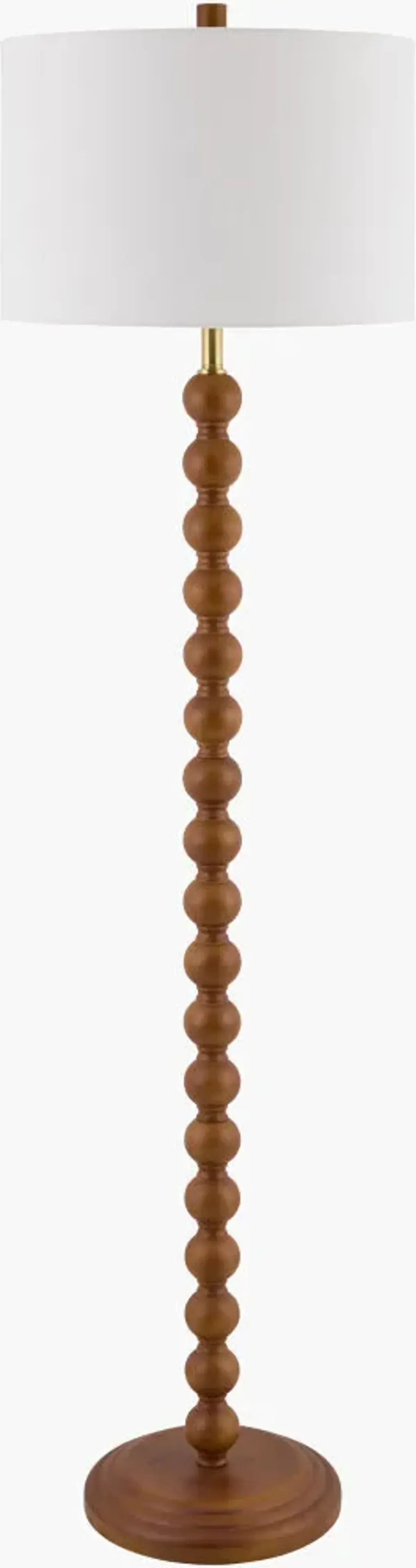 Lubao 62"H x 16"W x 16"D Accent Floor Lamp