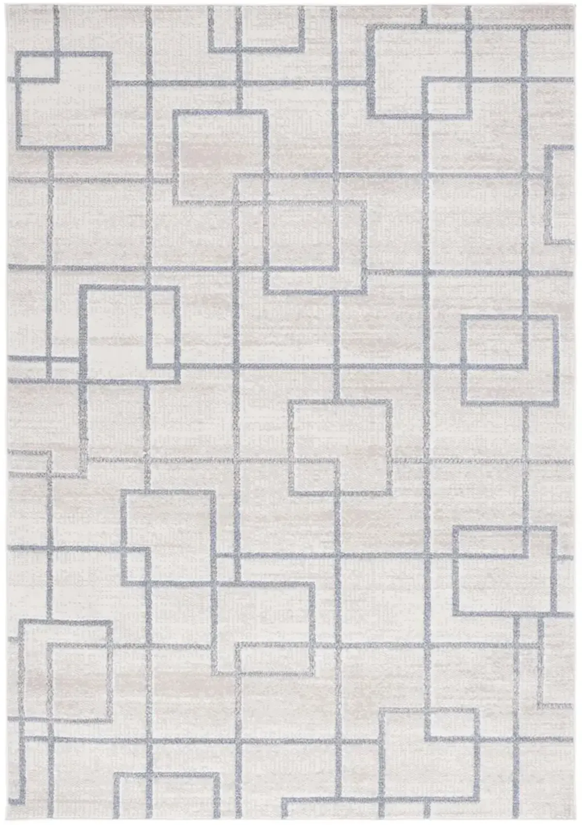 BLAIR WASHABLE 238 Grey 5'-3' X 7'-6' Medium Rectangle Rug