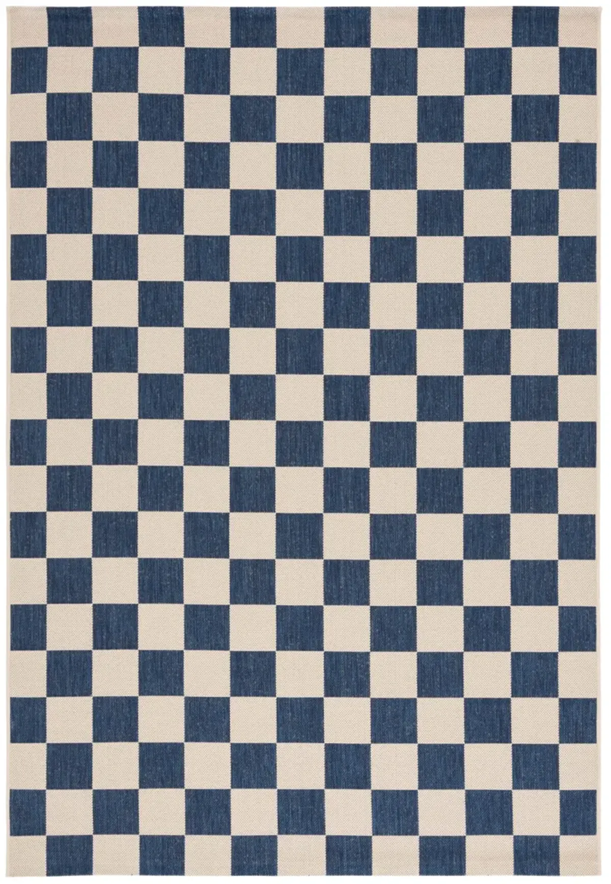 COURTYARD 6442 NAVY  9' x 12' Large Rectangle Rug