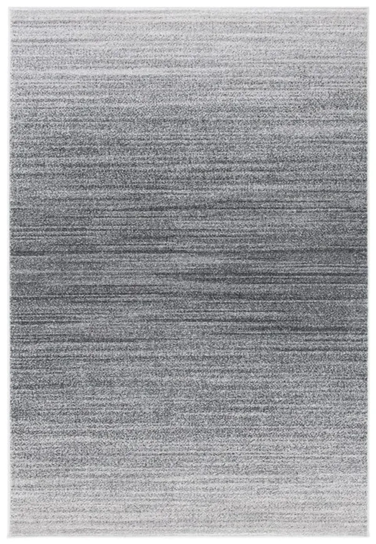 Adirondack Contemporary Grey / Ivory 2'-6" X 8' Powerloomed Rug