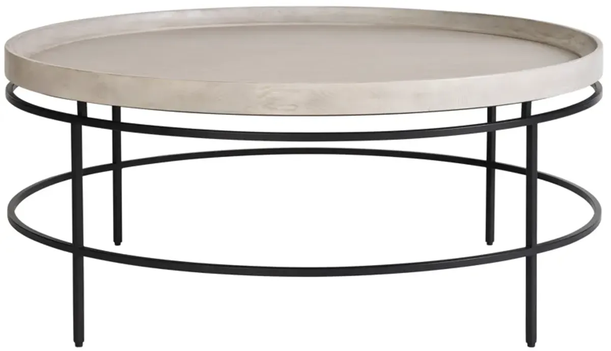 Coalesce Round Tray Top Cocktail Table