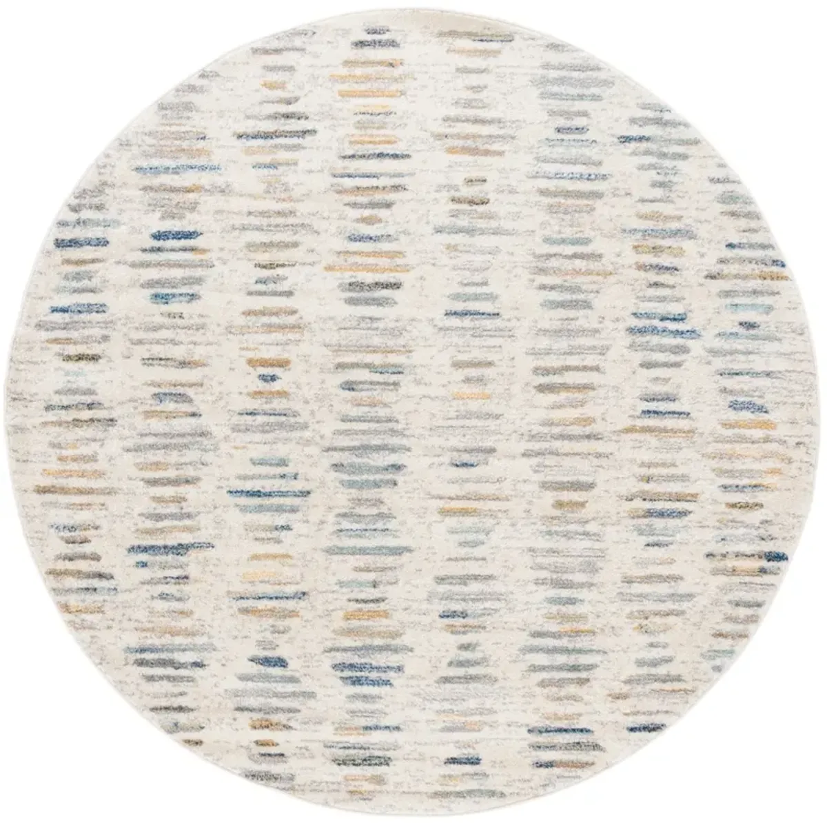 TULUM 644 BEIGE  6'-7' x 6'-7' Round Round Rug