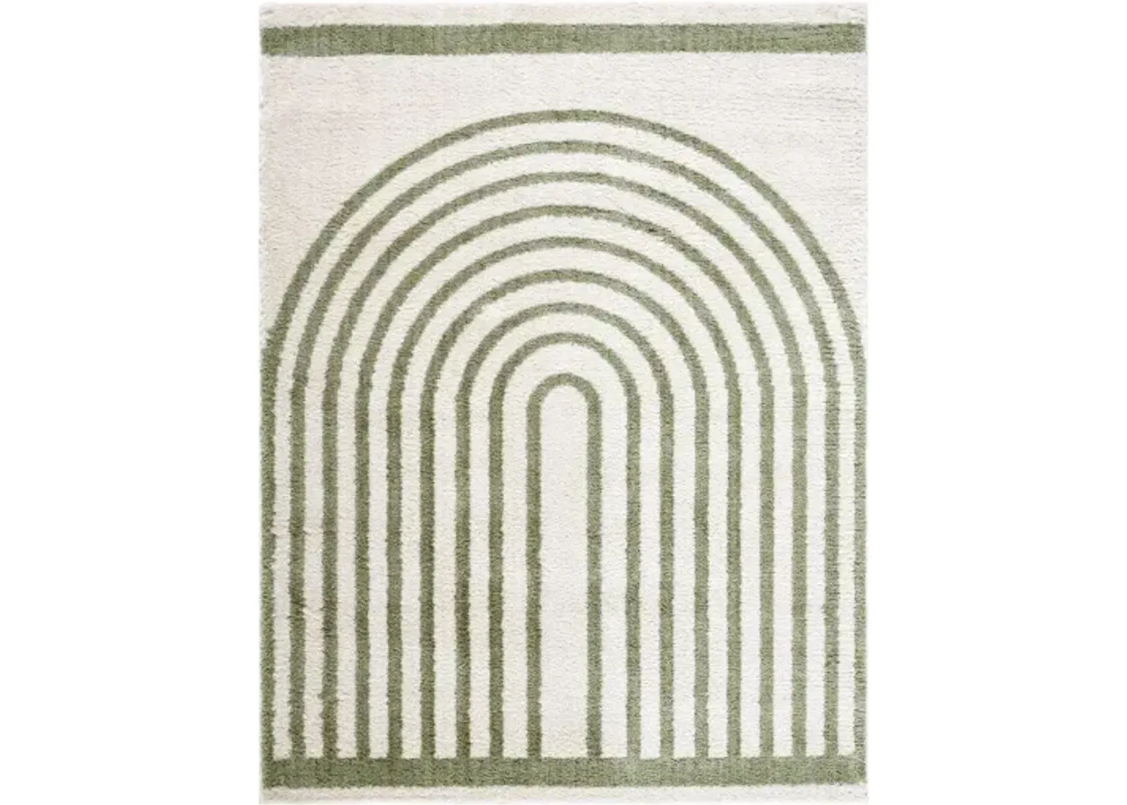 Fossay Shag FSG-2312 2' x 2'11" Machine Woven Rug