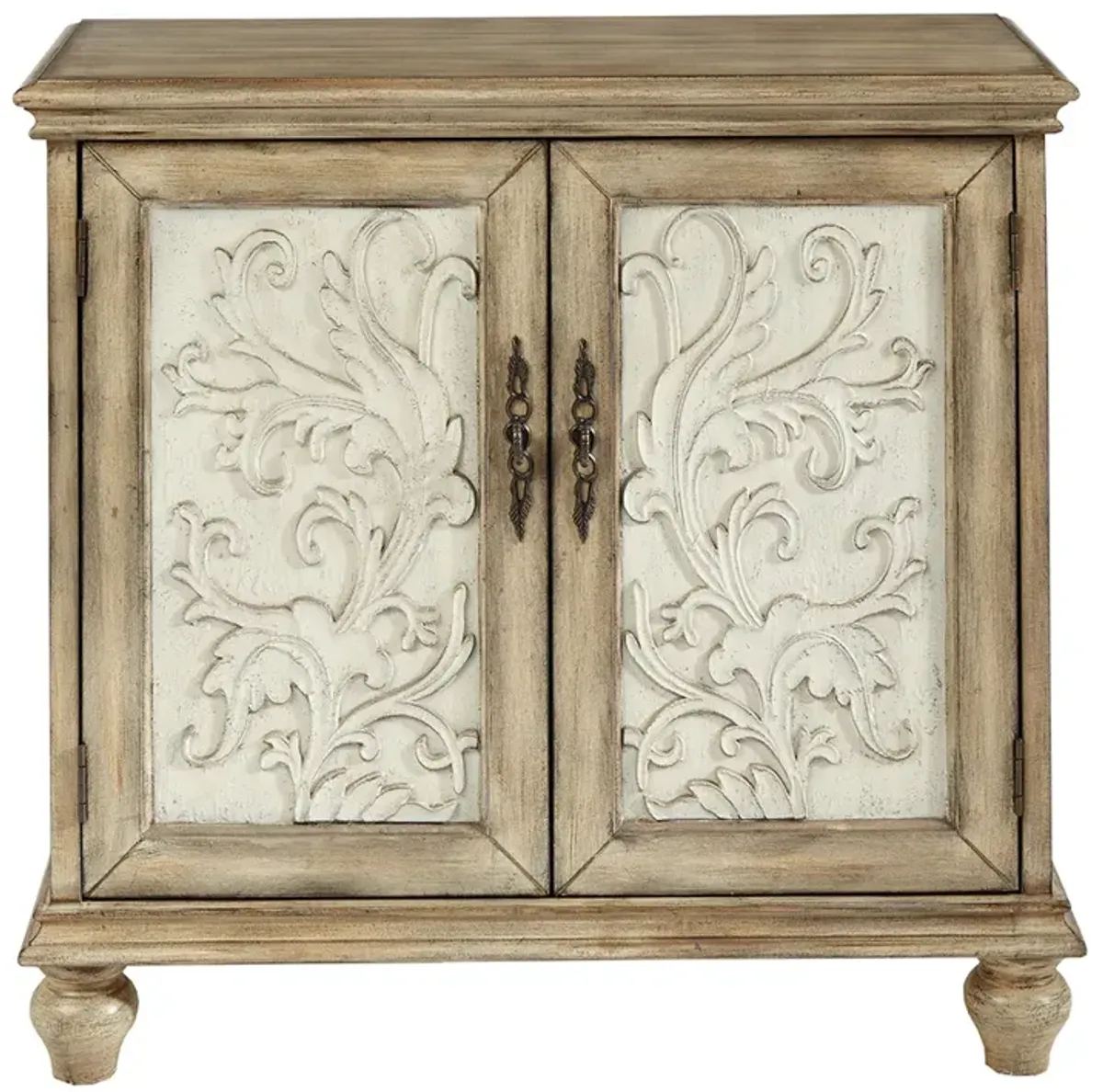 Madison Park Driscoll Reclaimed Natural 2-Door Cabinet