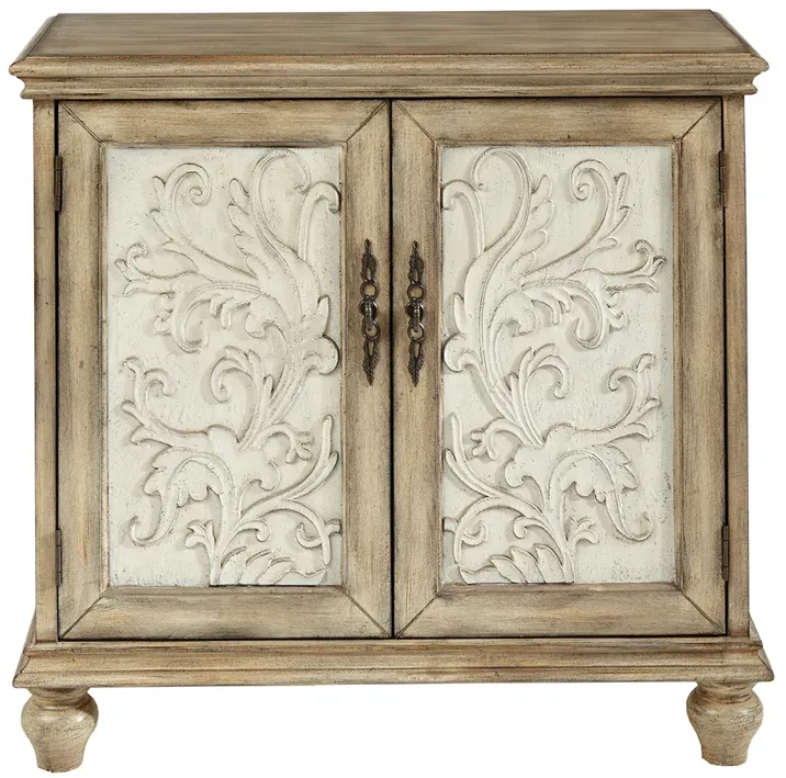 Madison Park Driscoll Reclaimed Natural 2-Door Cabinet