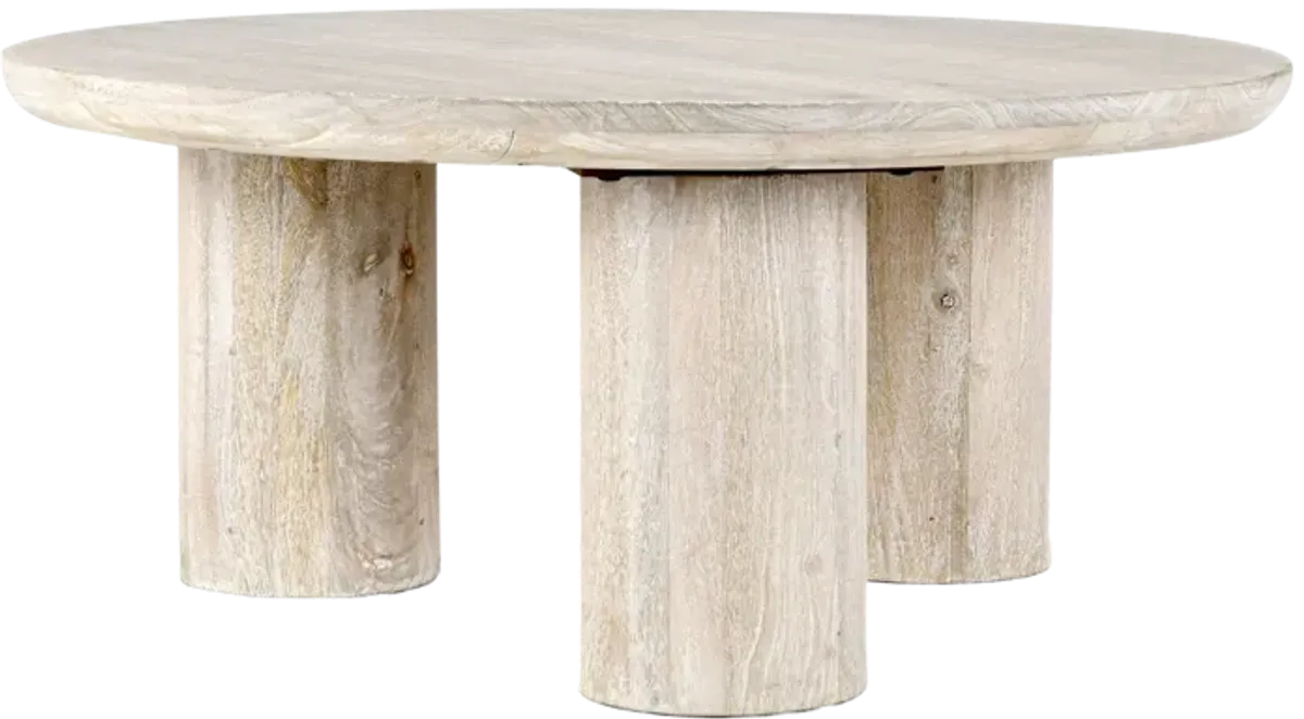 Beau Round Coffee Table by Kosas Home