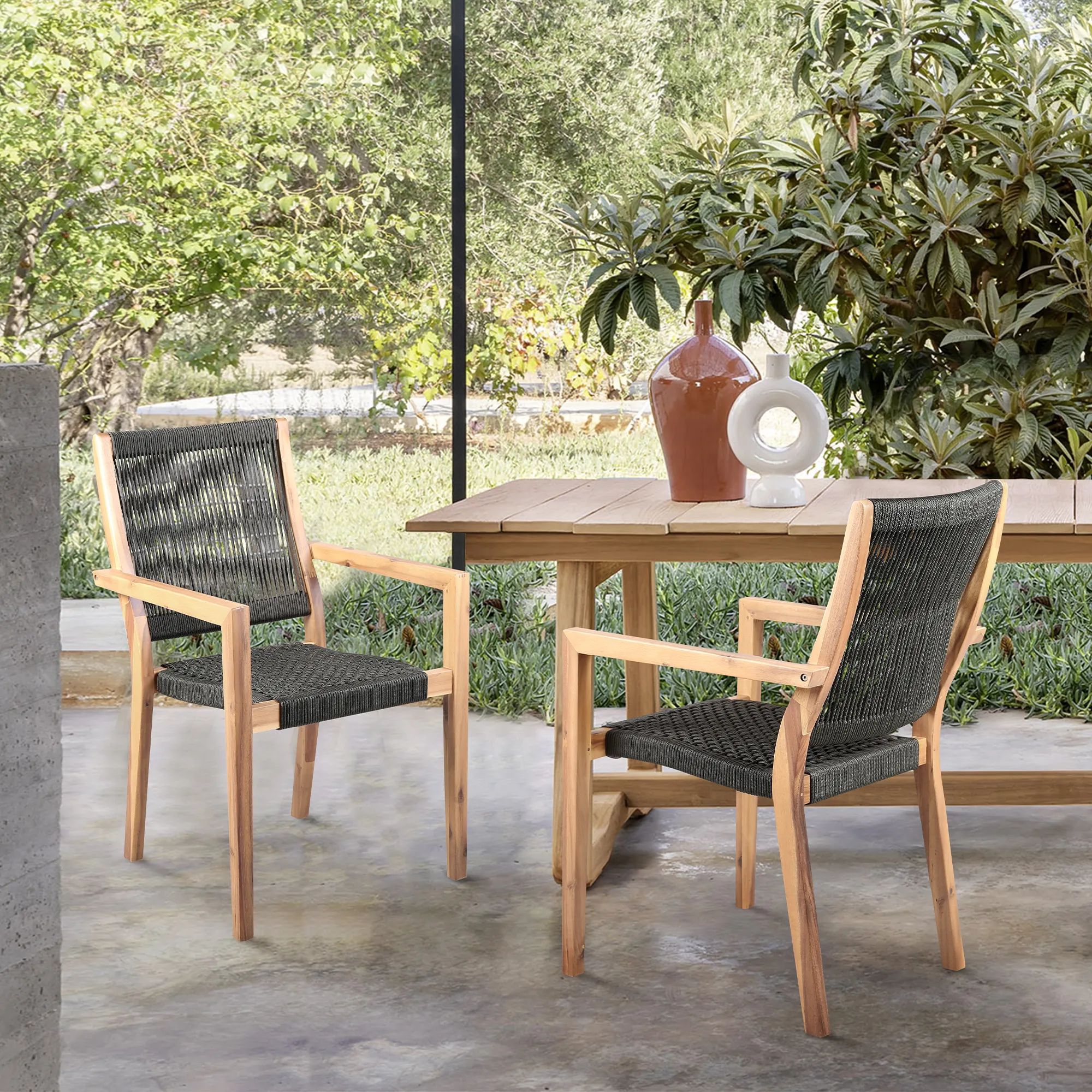 Madsen Indoor/Outdoor Dining Chairs 