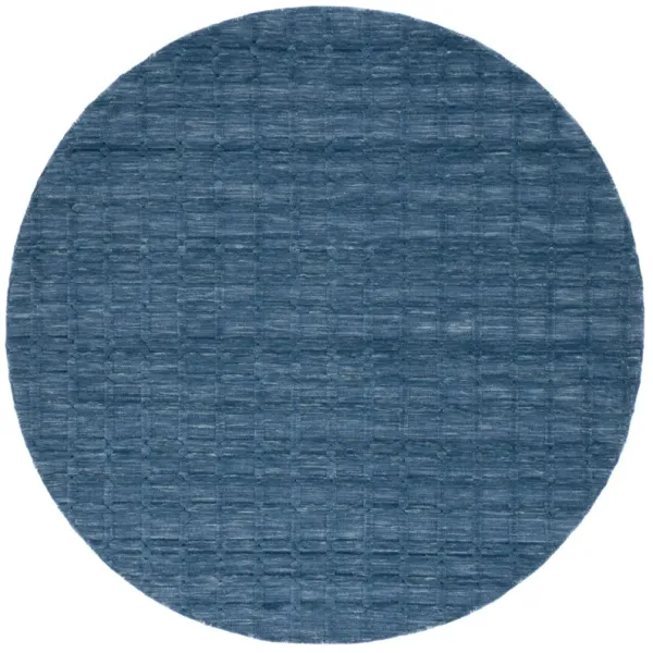 IMPRESSION 312 BLUE 6' x 6' Round Round Rug