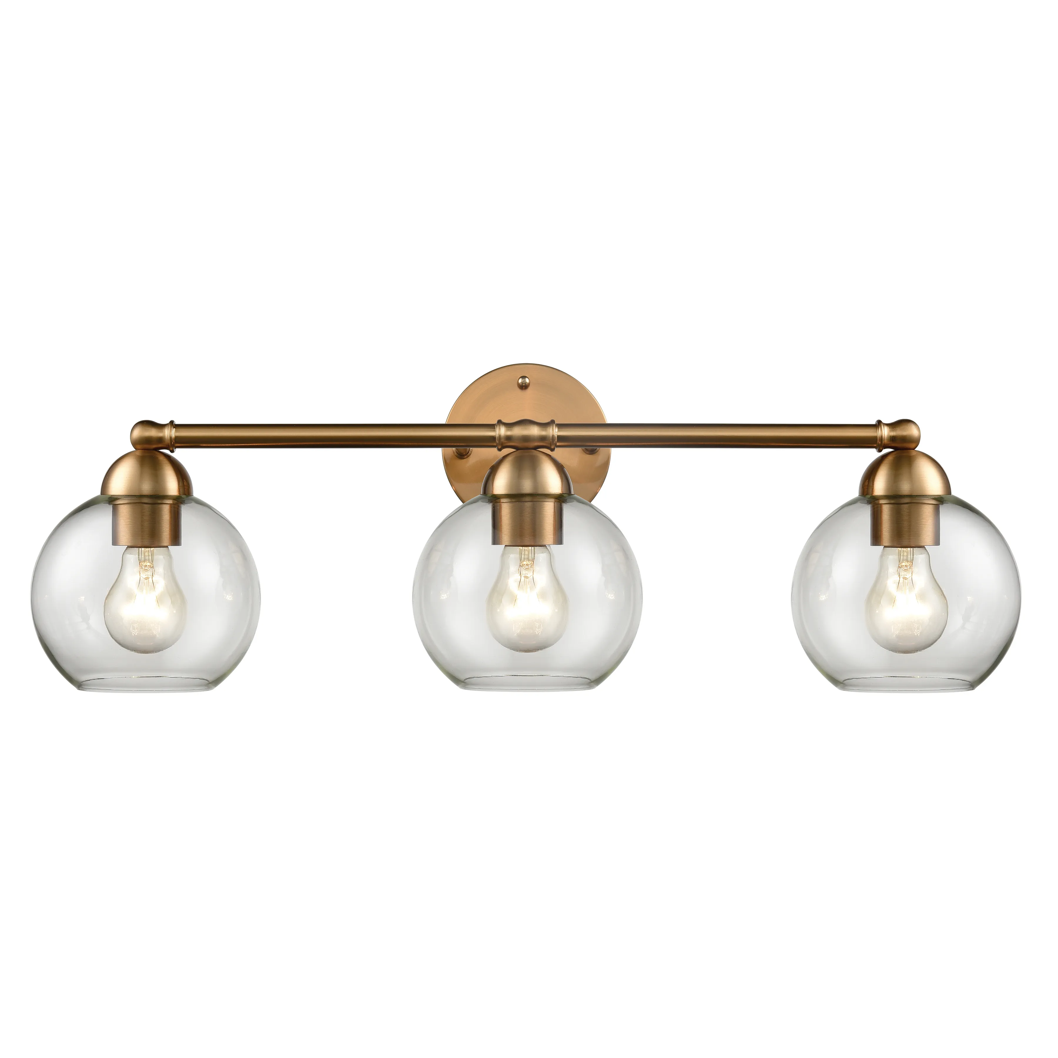 Astoria 25" Wide 3-Light Vanity Light - Satin Gold