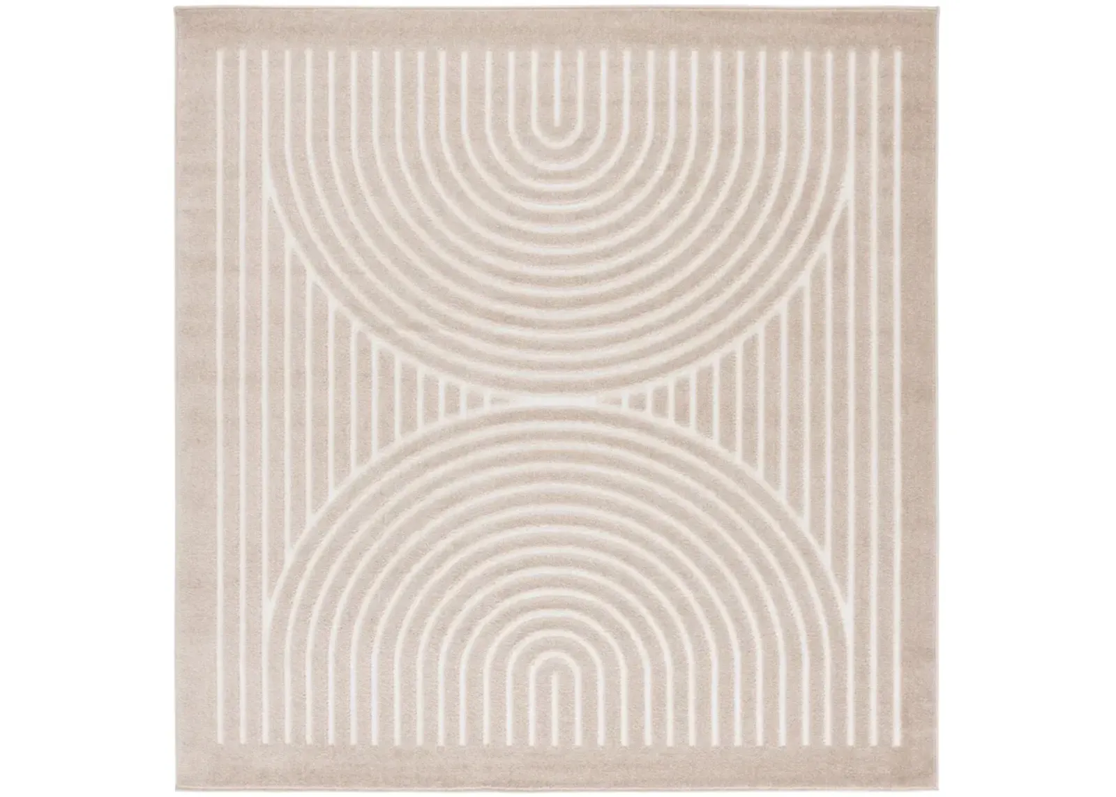 STELLA 113 BEIGE  6'-7' x 6'-7' Square Square Rug