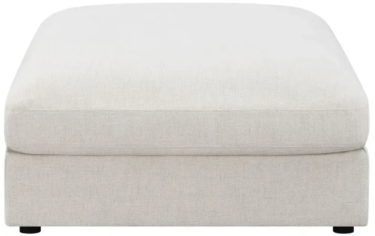 Serene Upholstered Rectangular Ottoman 
