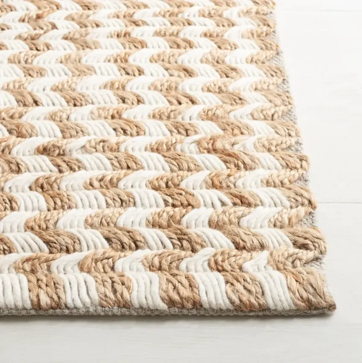 NATURAL FIBER 513 NATURAL  2'-3' x 8' Runner Rug