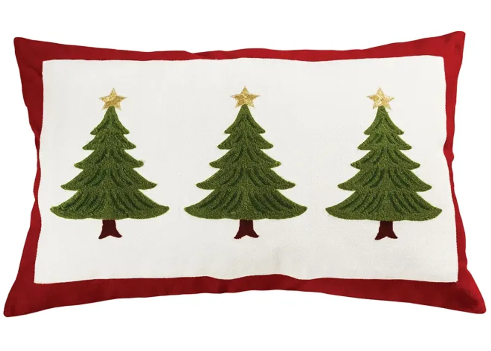 Triple Evergreen 16x26 Pillow