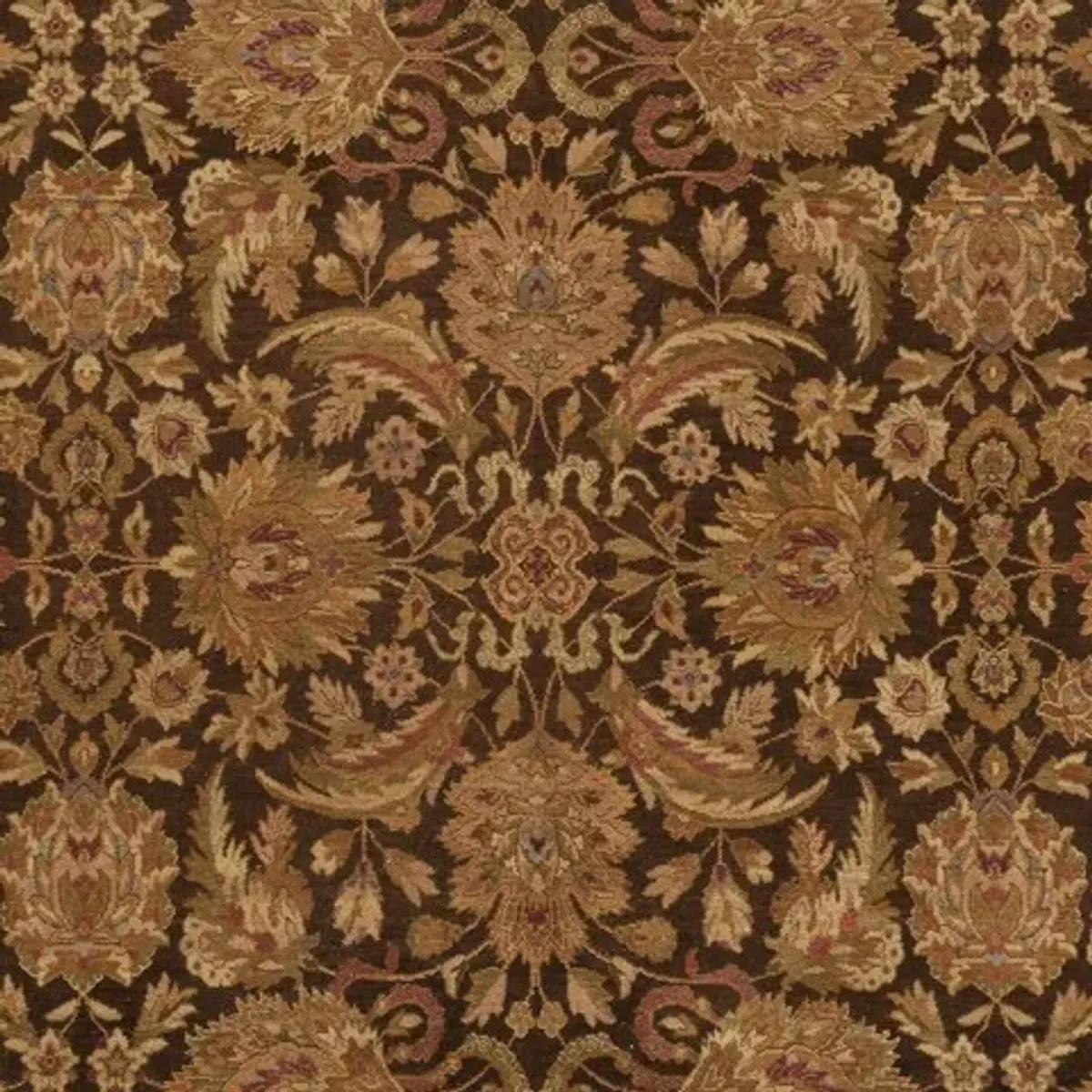 OW115 Brown 6' X 6' Square Square Rug