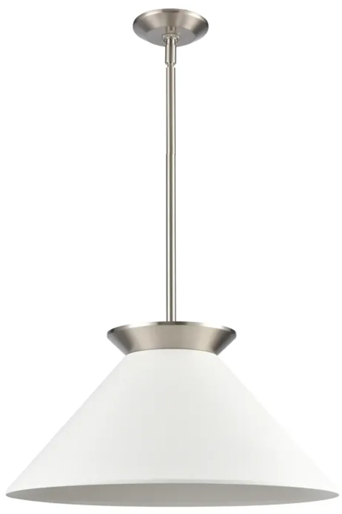 Cavendish 20'' Wide 1-Light Pendant - Brushed Nickel