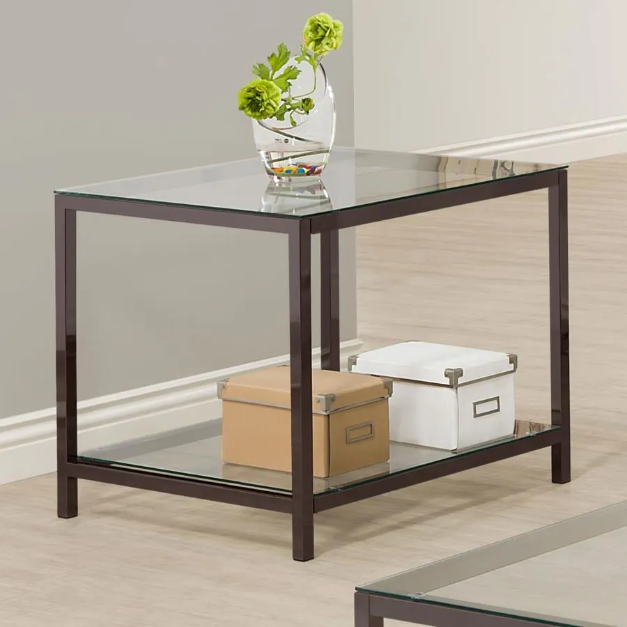 Trini End Table with Shelf