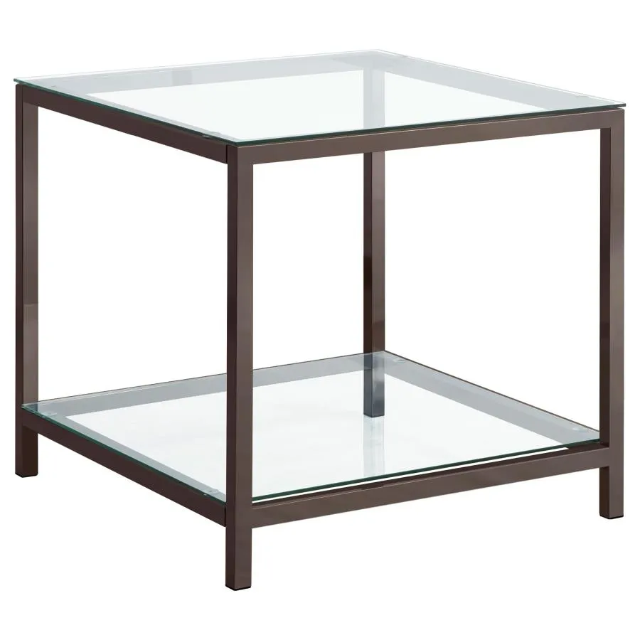 Trini End Table with Shelf