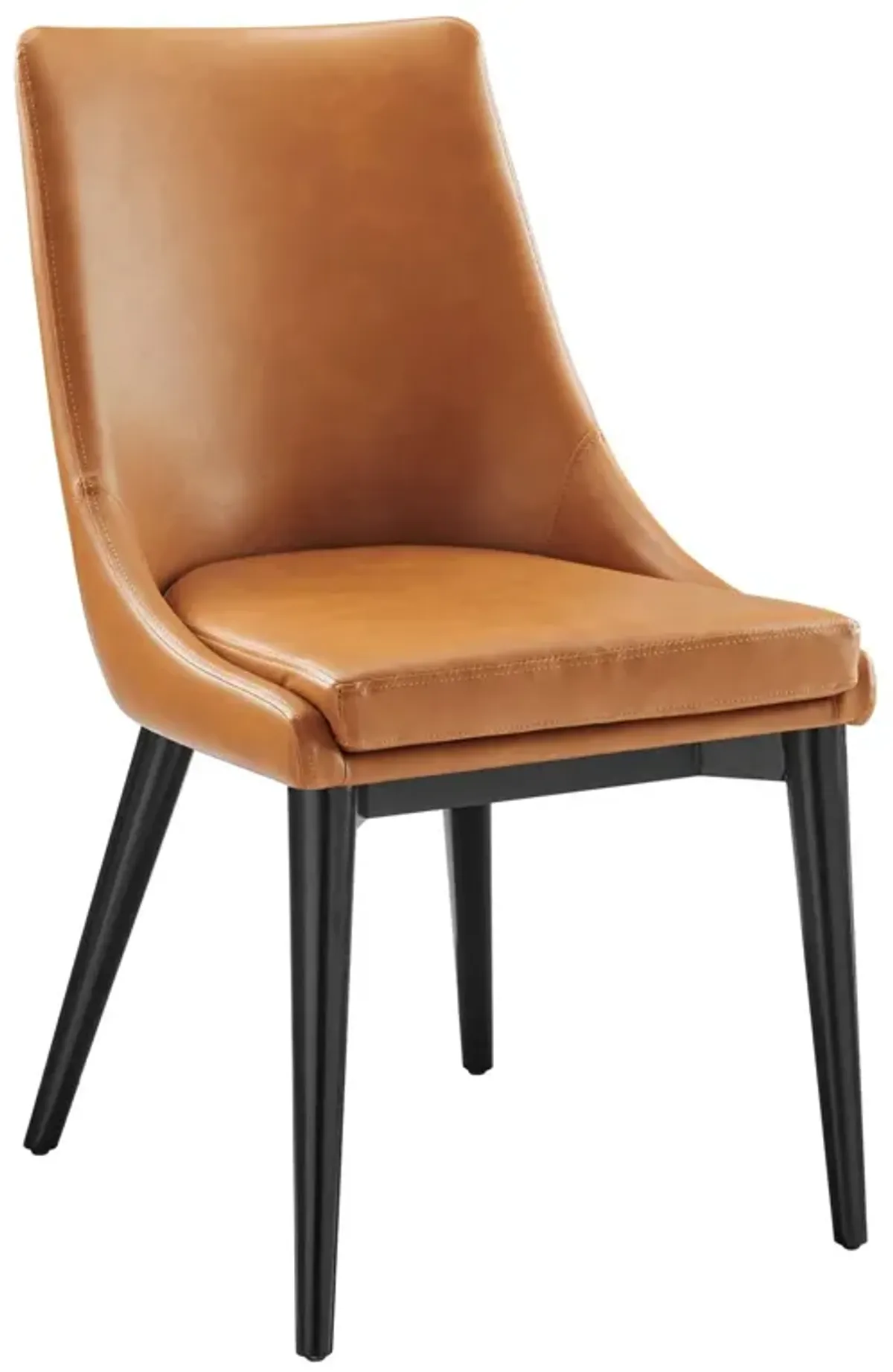 Viscount Dining Side Chair Vinyl Set of 2