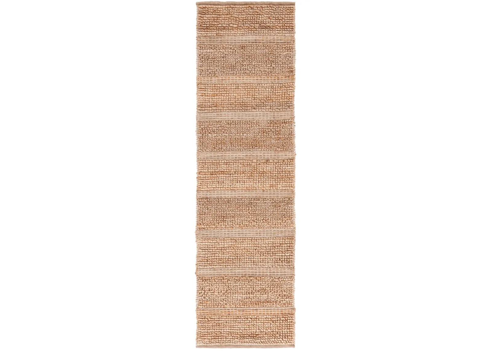 NATURAL FIBER 104 NATURAL 2'-3' x 8' Runner Rug