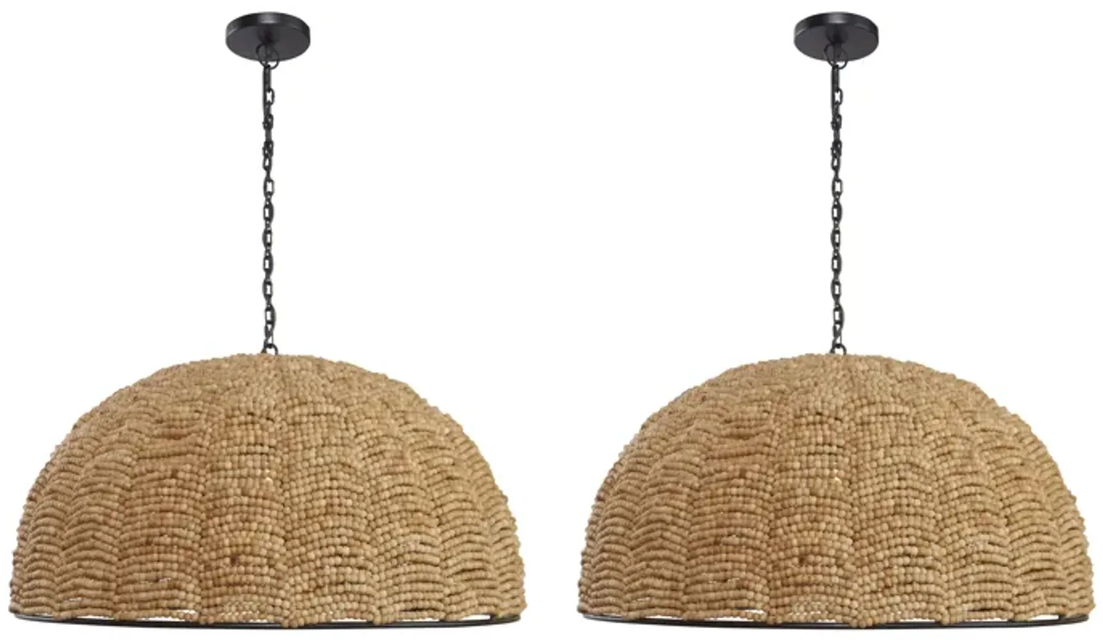 Martin 30'' Wide 1-Light Pendant - Set of 2 Natural