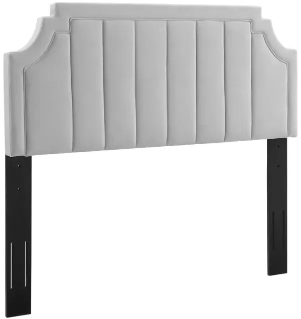 Alyona Channel Tufted Performance Velvet Twin Headboard
