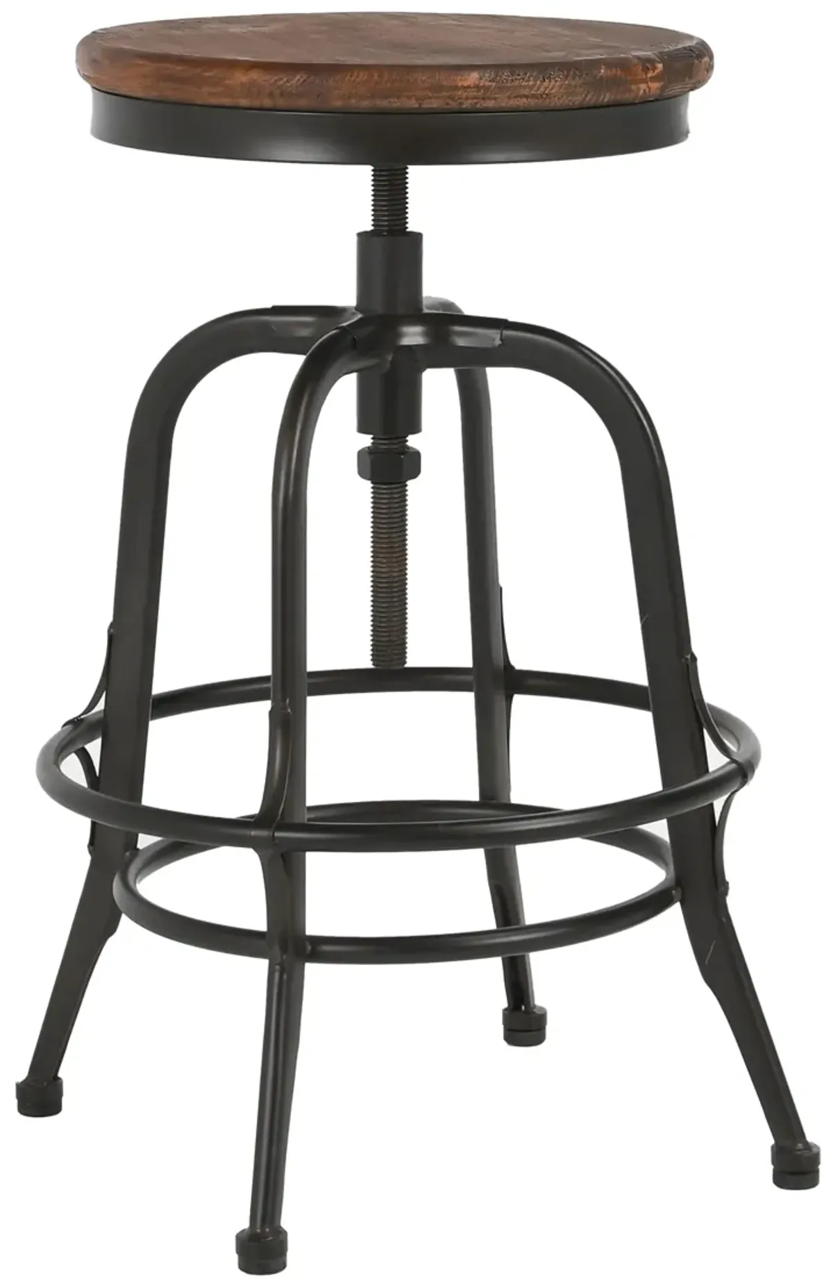 Piper Adjustable Counter Stool Black