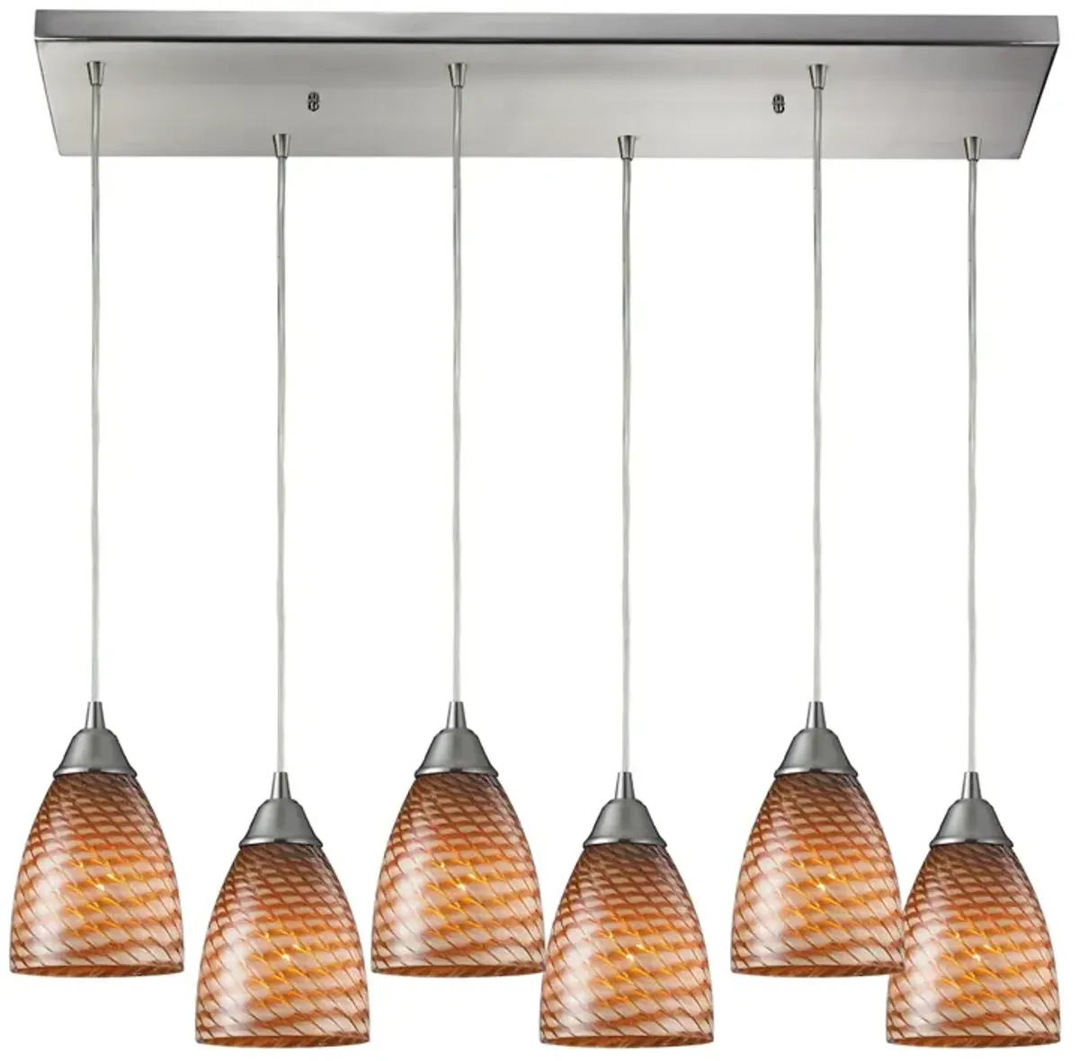 Arco Baleno Configurable Multi Pendant - Satin Nickel