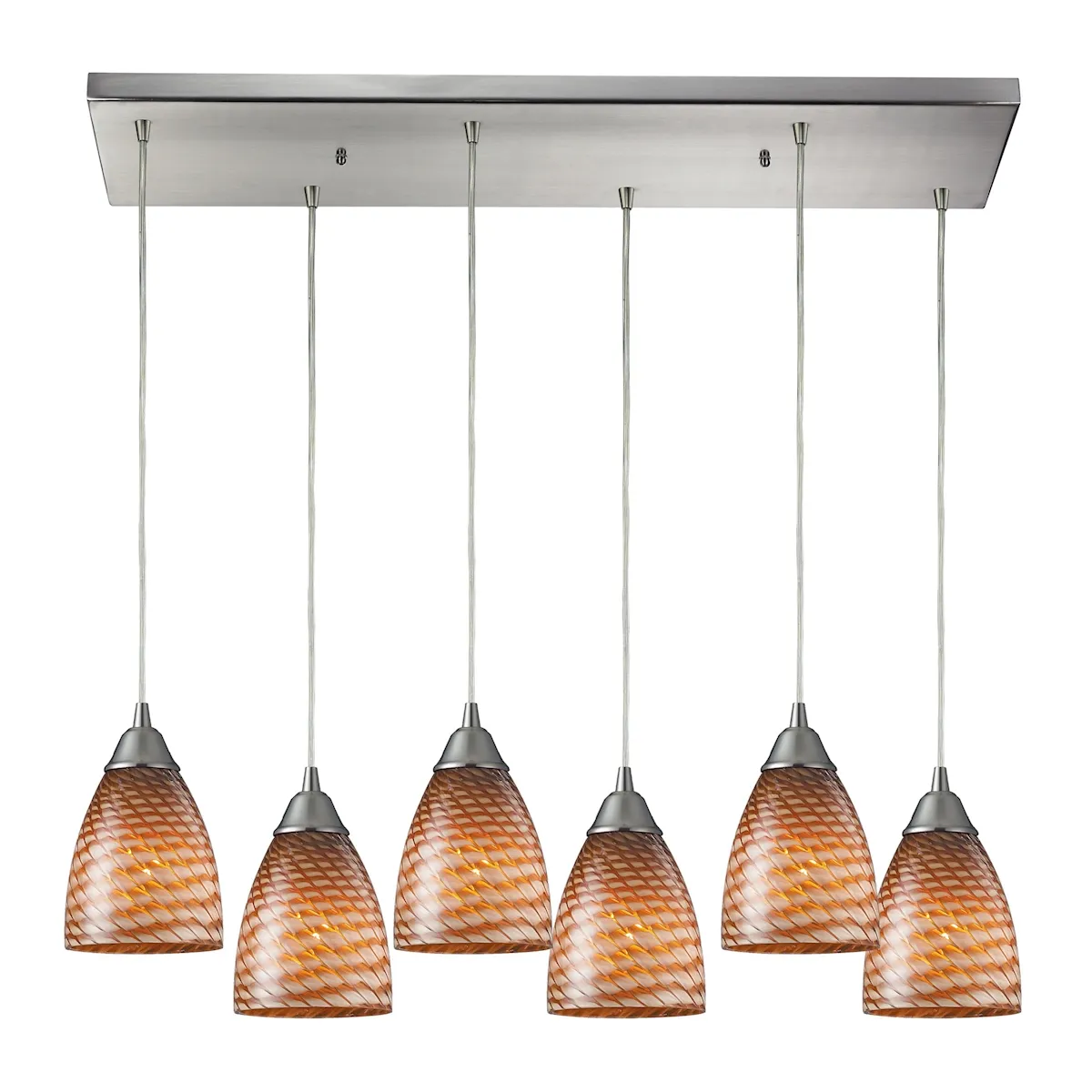 Arco Baleno Configurable Multi Pendant - Satin Nickel