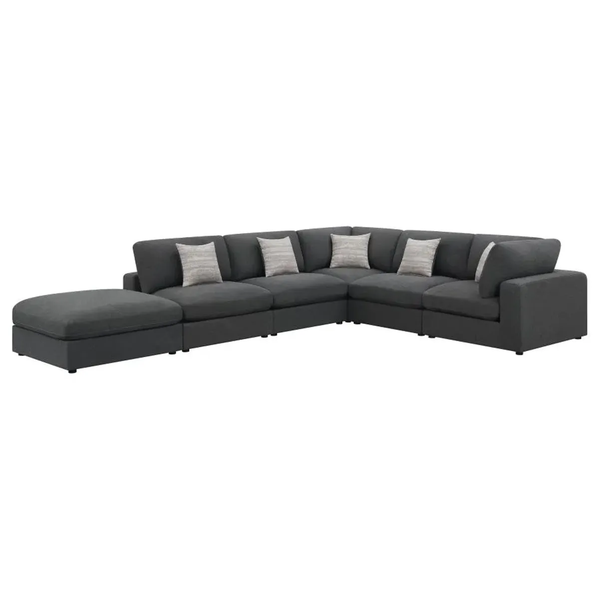 Ballyhea 6-Piece Upholstered Modular Sectional 