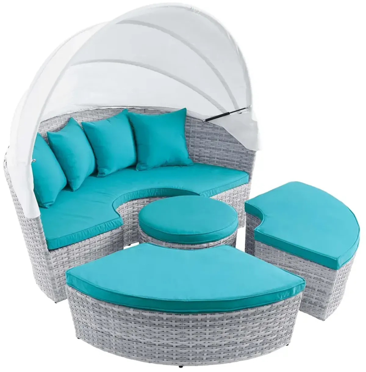 Scottsdale Canopy Sunbrella� Outdoor Patio Daybed