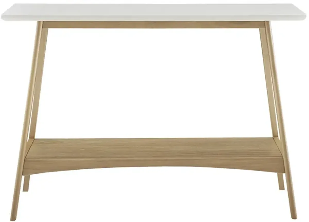 Madison Park Parker Off-White/Natural Console