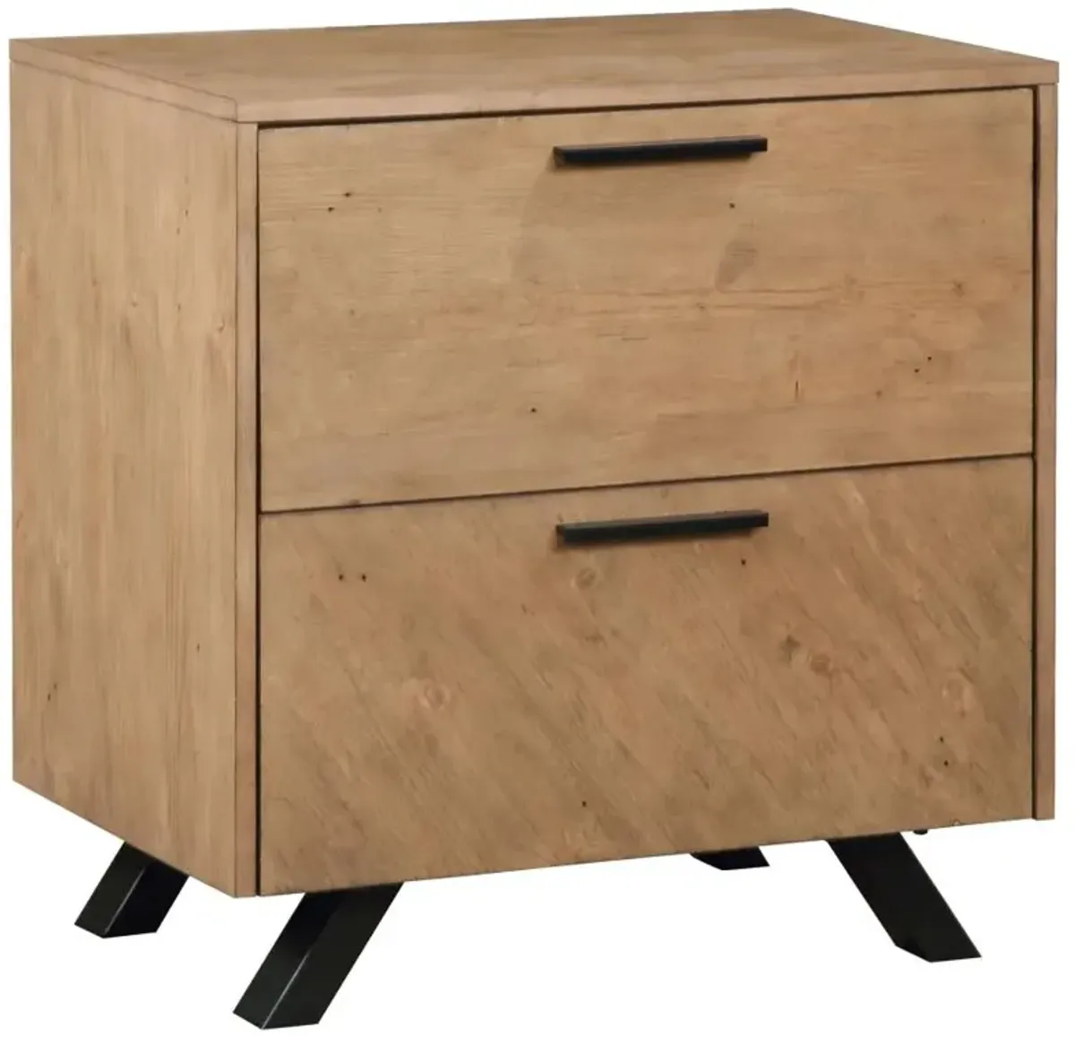 Albi 2-Drawer Rectangular Nightstand