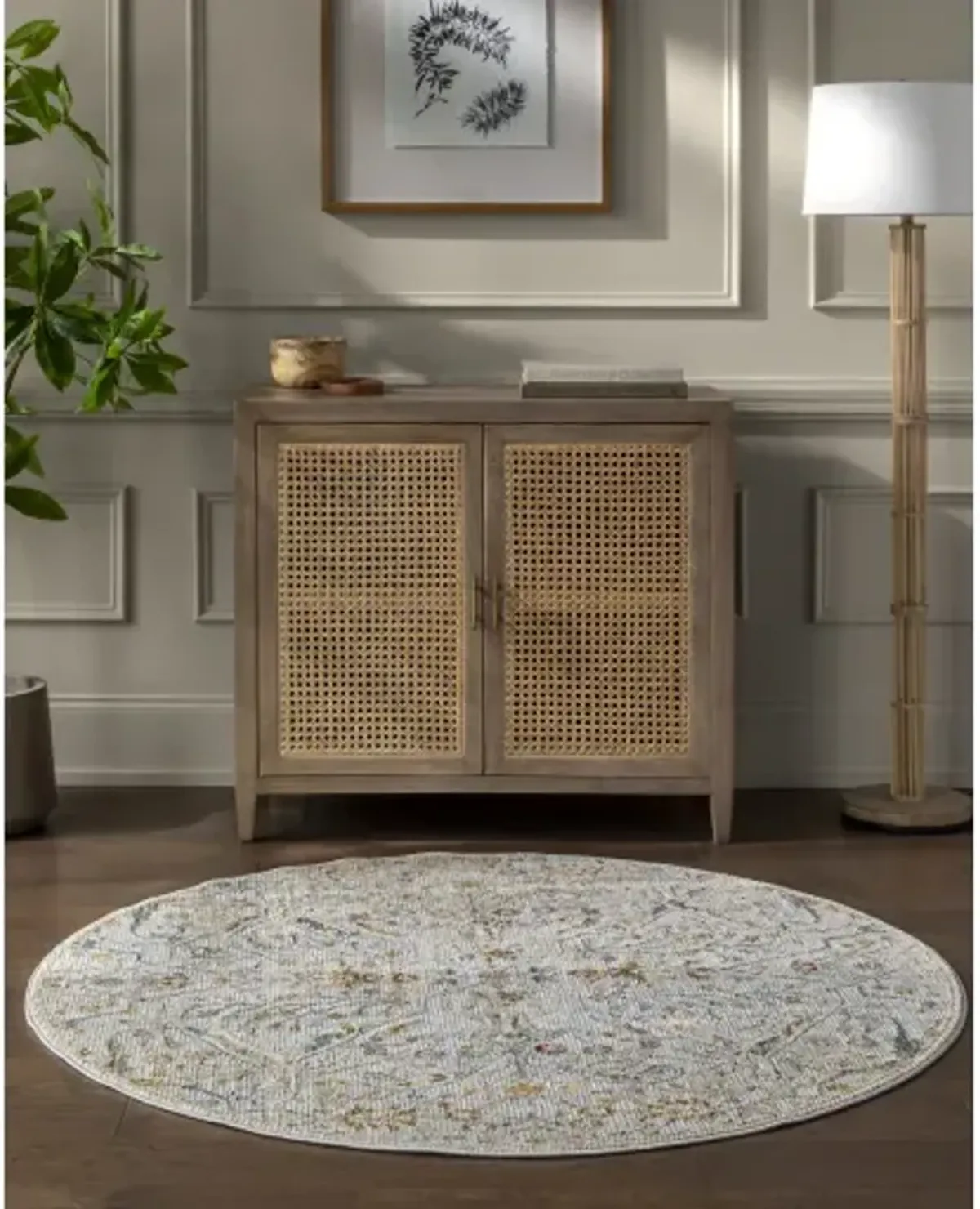 Reina 5'3" Round Rug