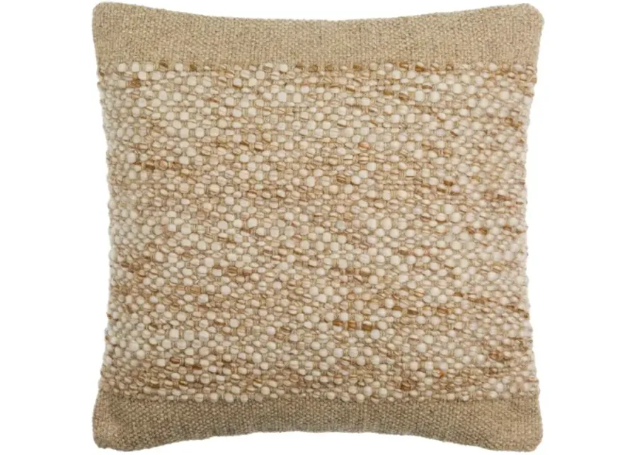 Rukmini RKI-002 20"L x 20"W Accent Pillow  - Shell Only