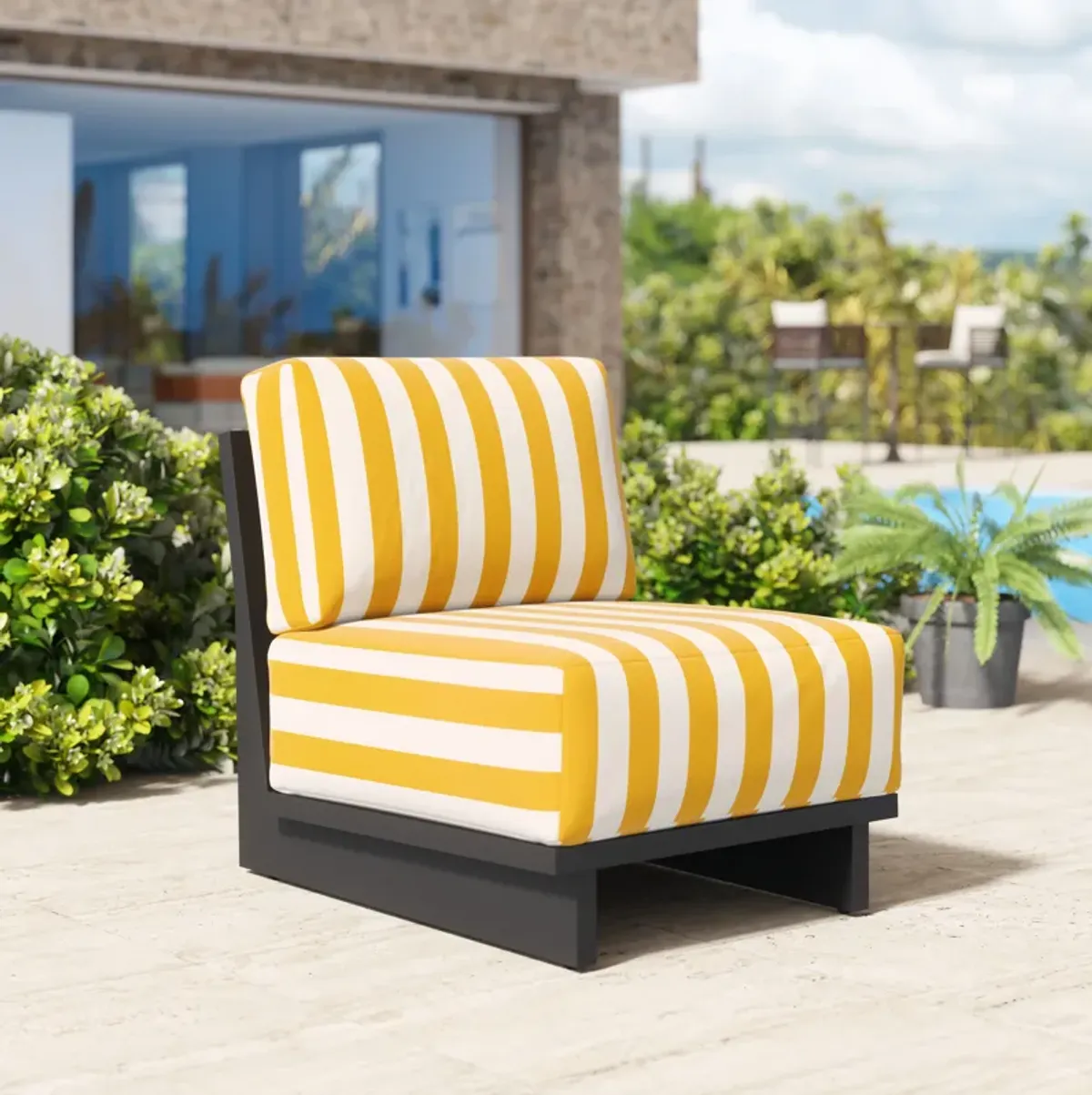 Shoreline Accent Chair Yellow