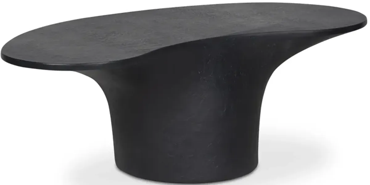 Yumi Outdoor Coffee Table Black