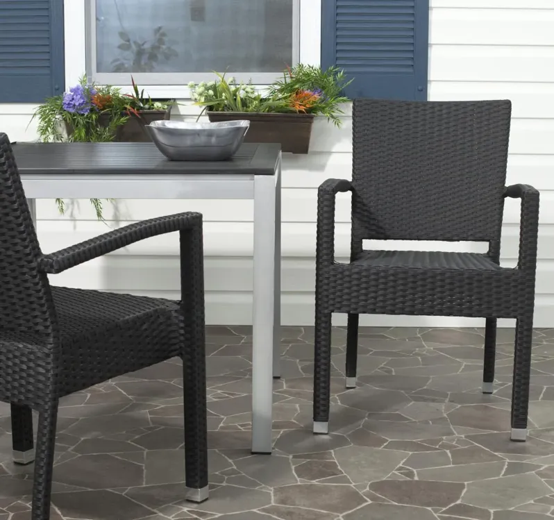 Kelda Stacking Arm Chair - Set of 2