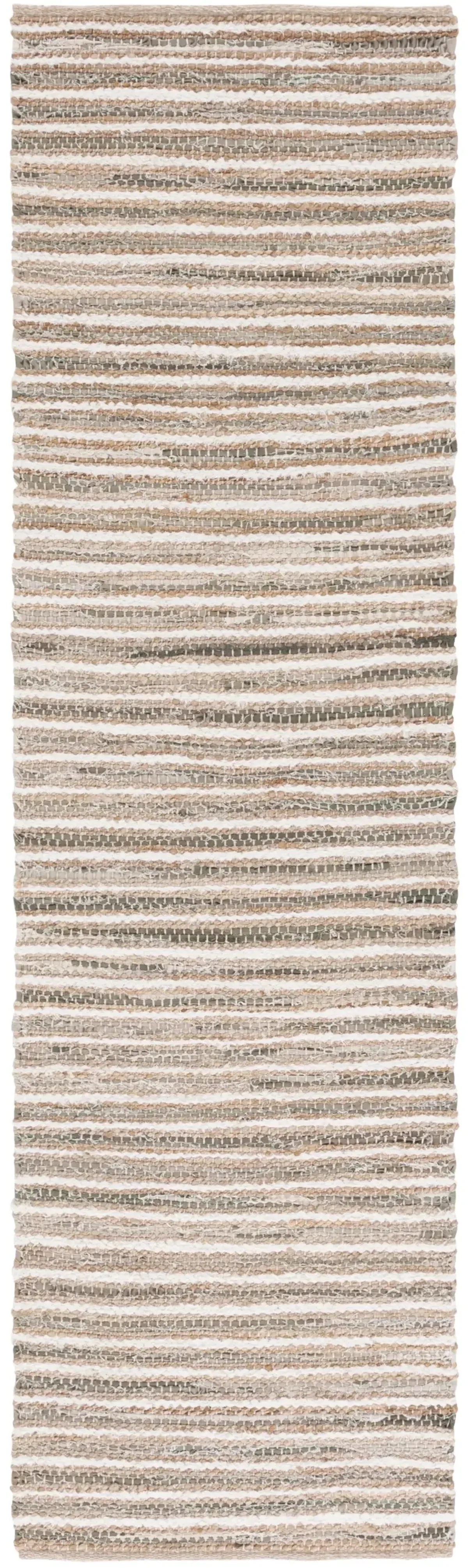 CAPE COD 151 NATURAL  2'-3' x 8' Runner Rug