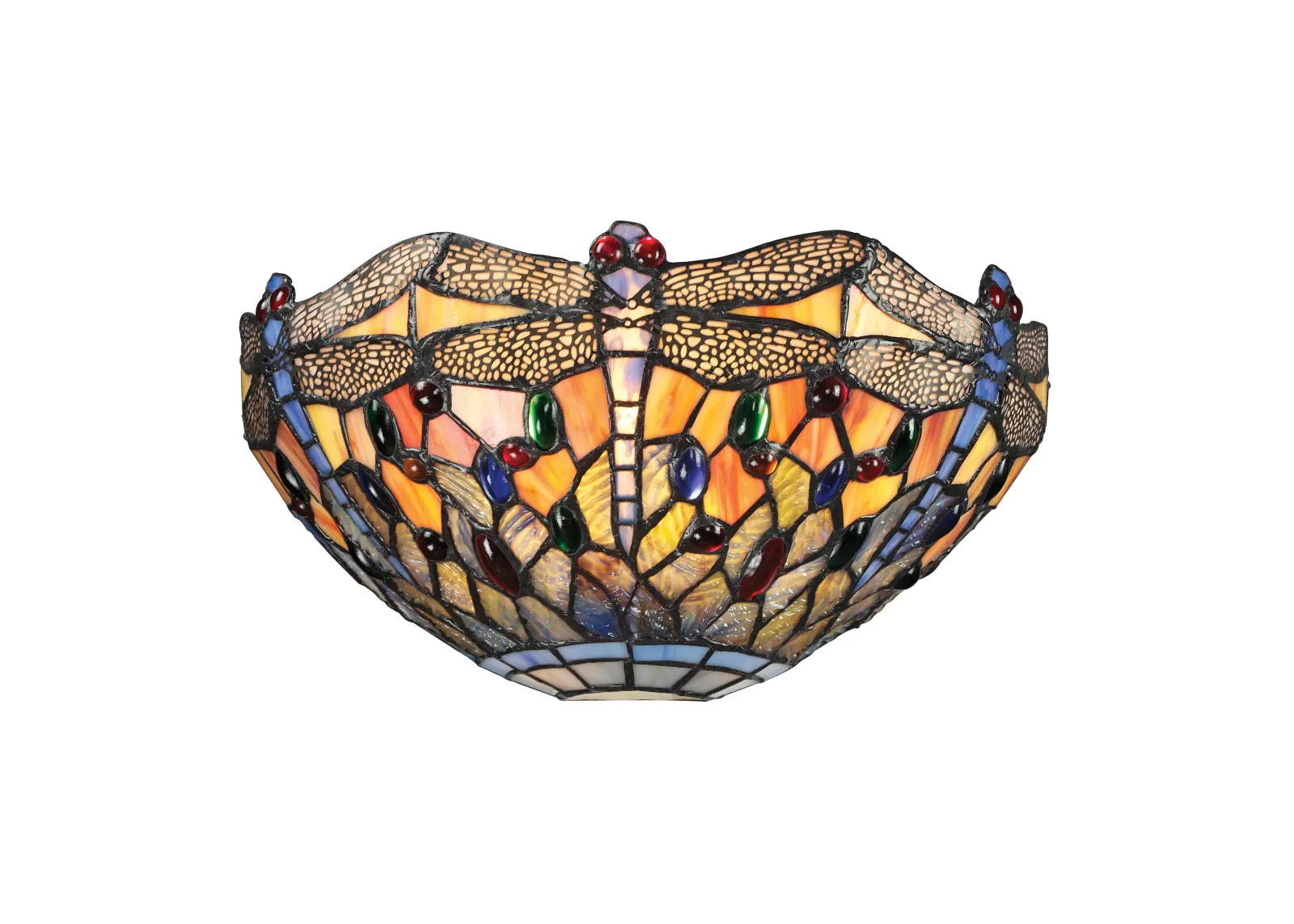 Dragonfly 6" High 1-Light Sconce - Dark Bronze