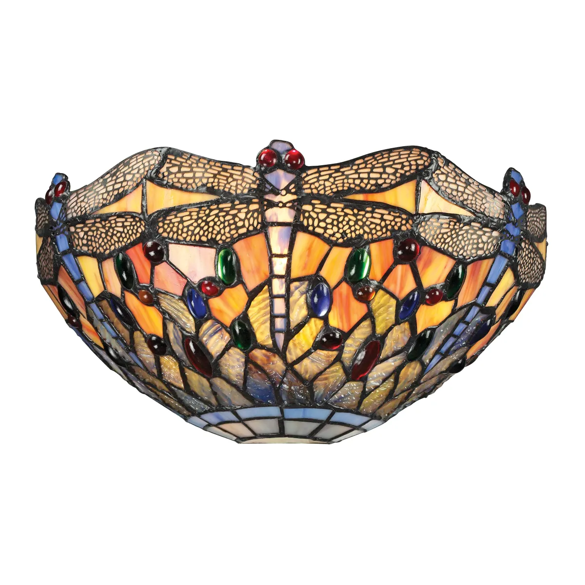 Dragonfly 6" High 1-Light Sconce - Dark Bronze