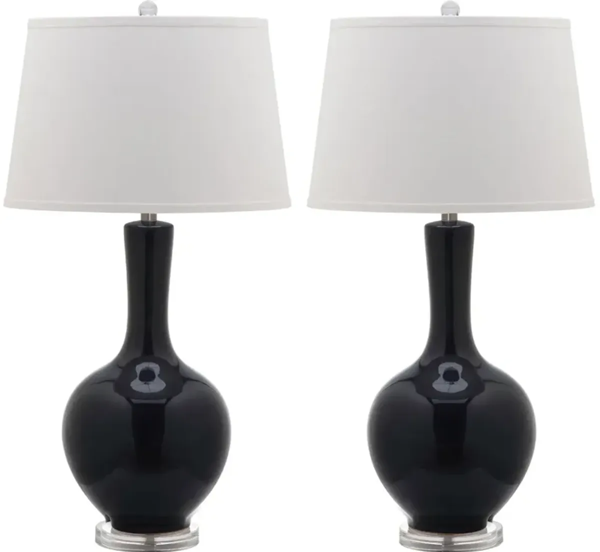 Blanche 32-Inch H Gourd Lamp - Set of 2