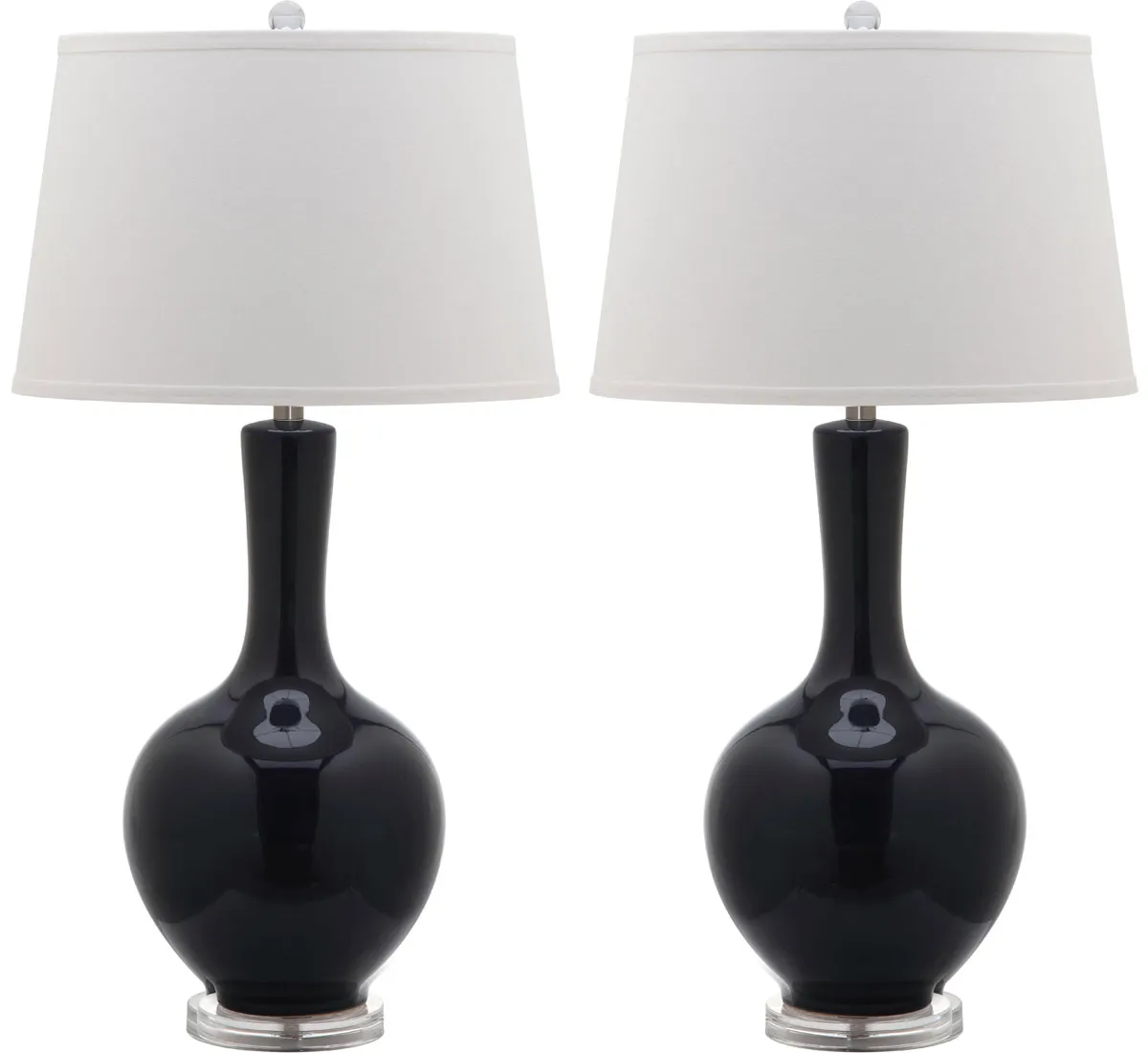 Blanche 32-Inch H Gourd Lamp - Set of 2