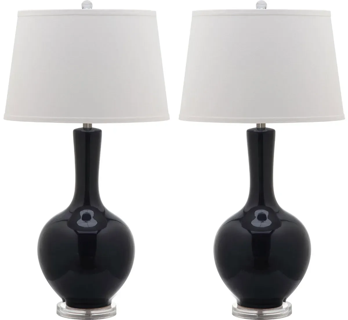 Blanche 32-Inch H Gourd Lamp - Set of 2