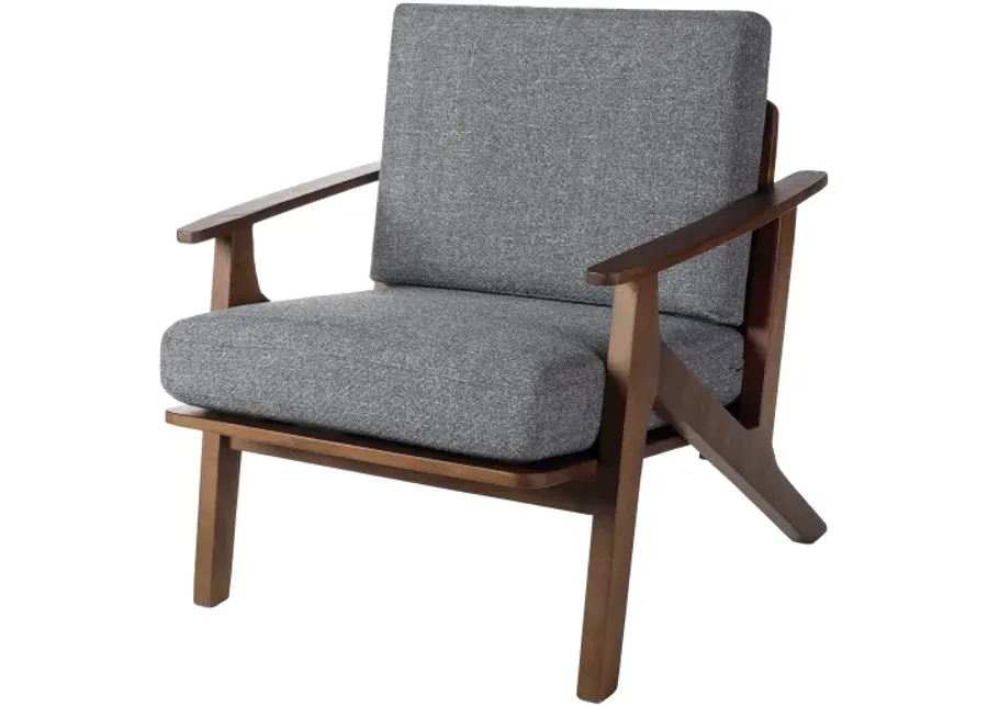 Dover DVE-002 35"H x 28"W x 32"D Accent Chair