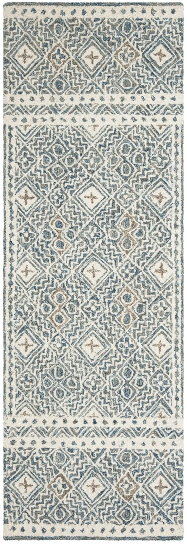 MICRO-LOOP Hand Tufted 2'-3' x 9' runner