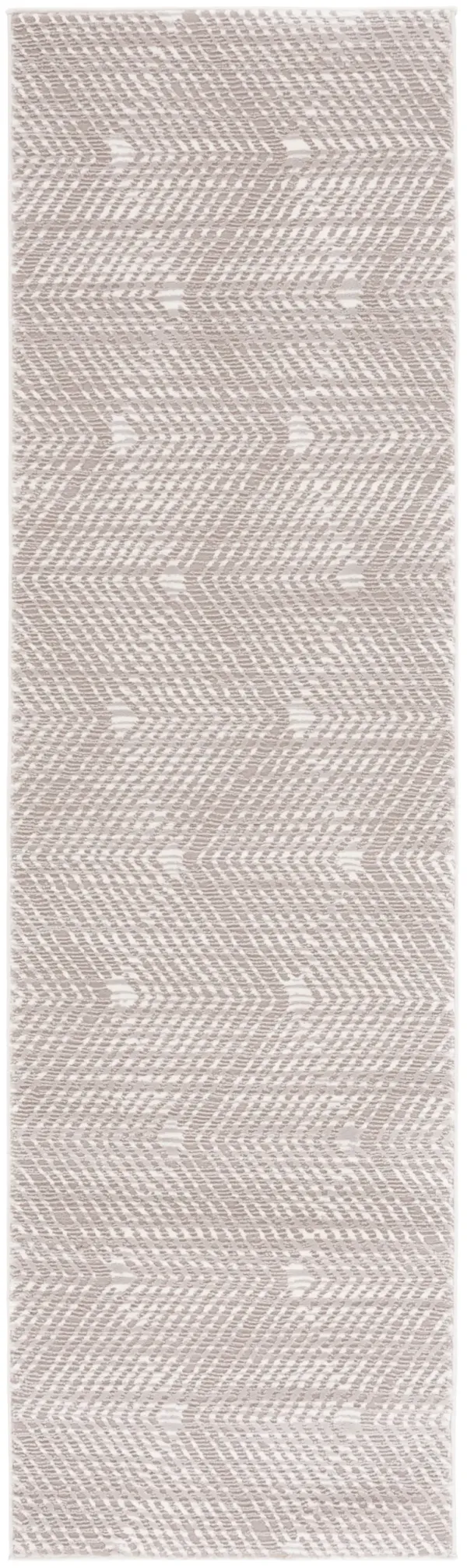 REVIVE 120 TAUPE  2'-3' x 8' Runner Rug