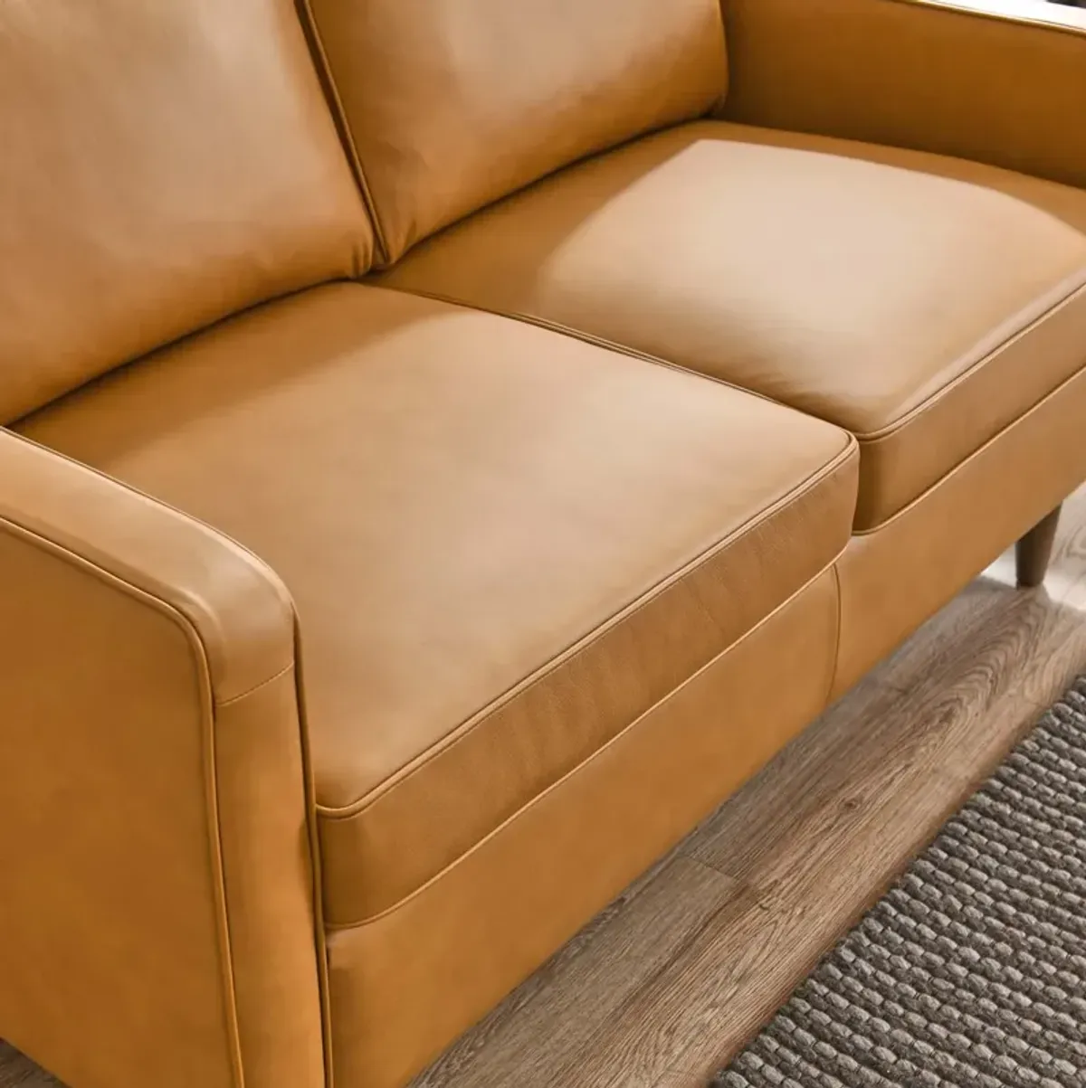 Impart Leather Loveseat