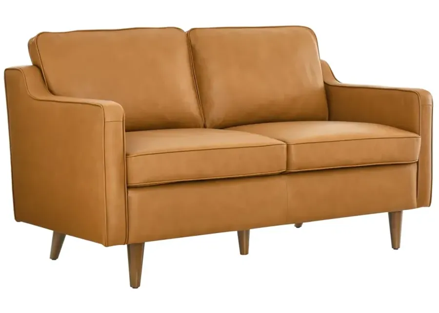 Impart Leather Loveseat