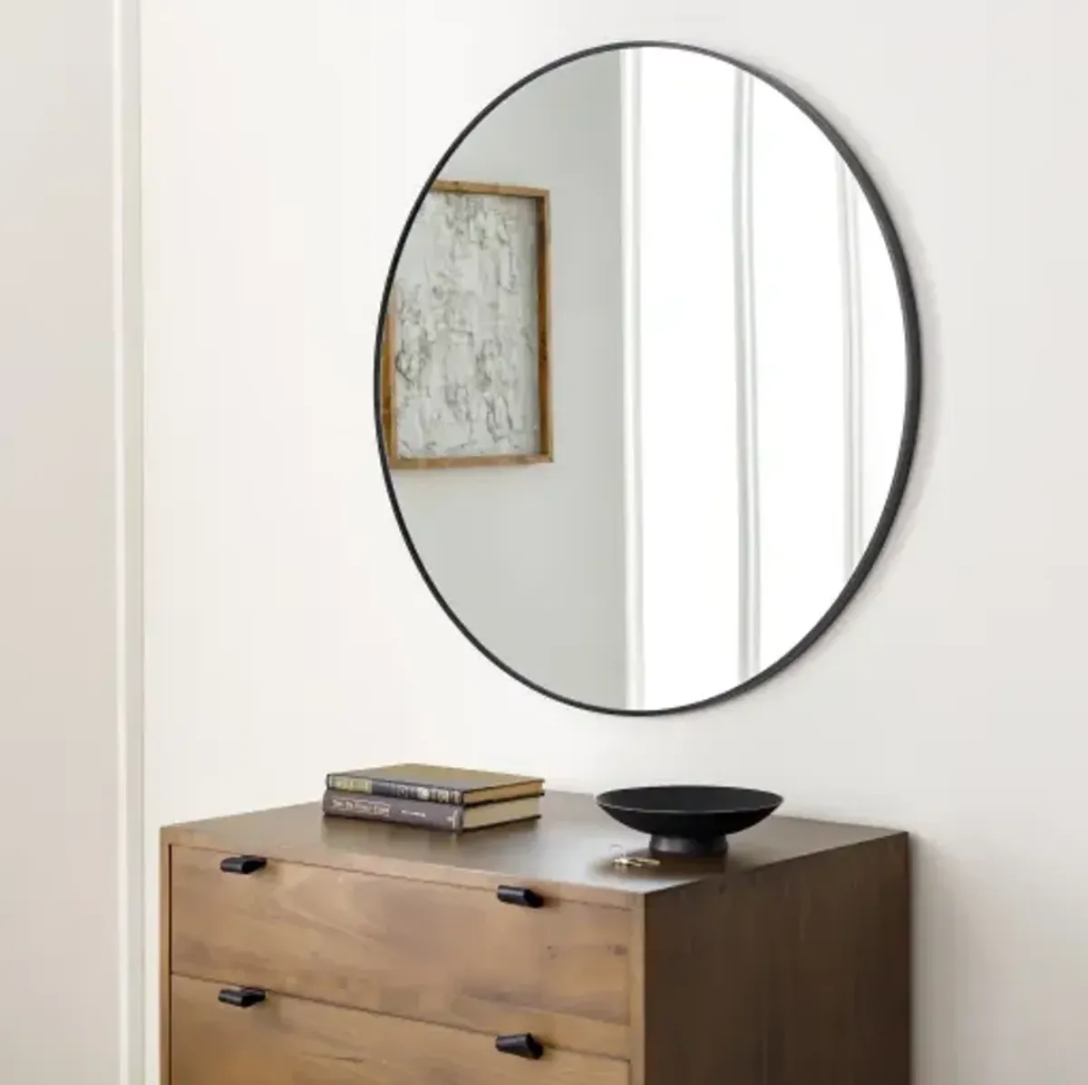 Aranya RAY-038 32"H x 32"W x 1"D Mirror