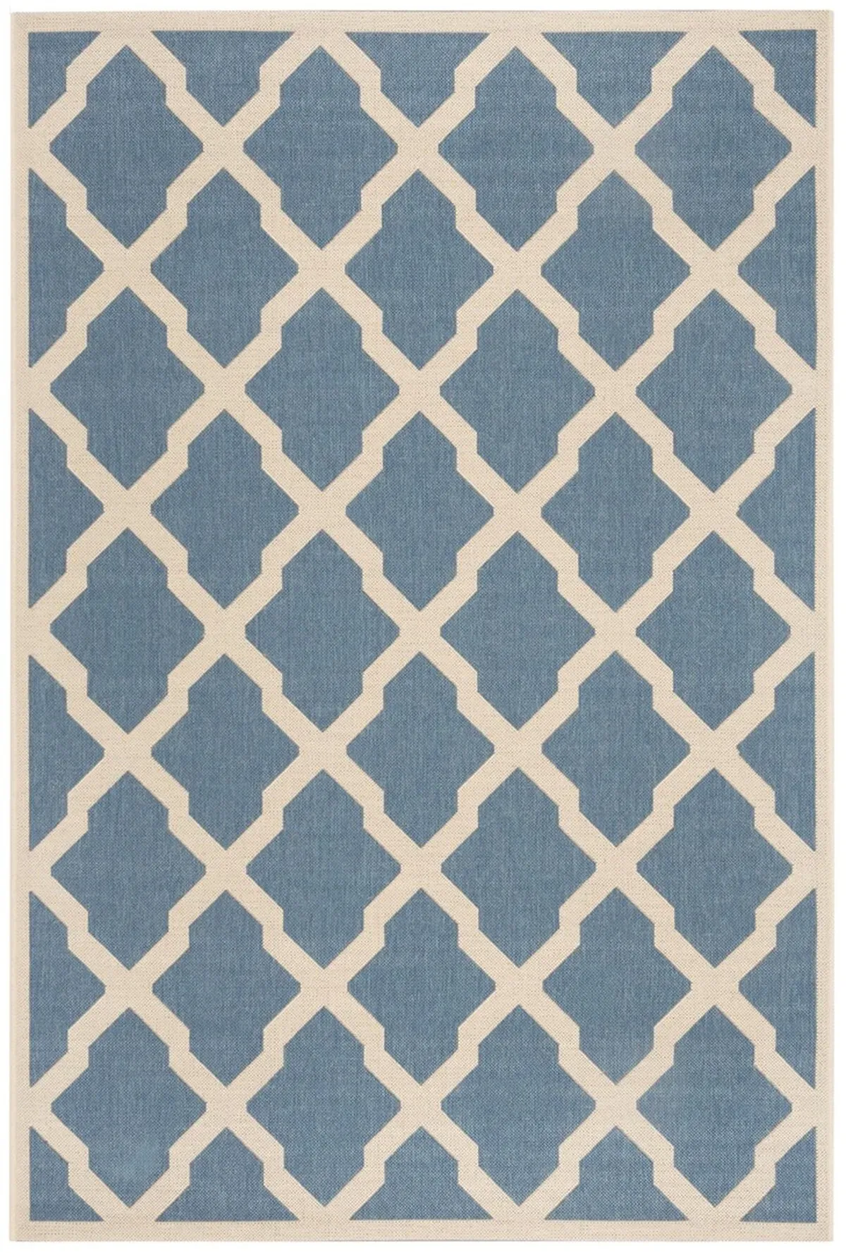 BEACH HOUSE 122 Blue 9' X 12' Large Rectangle Rug